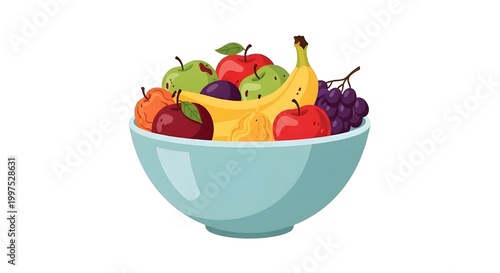 A bowl filled with various withered and decaying fruits including bananas, apples, and grapes, showing food spoilage.