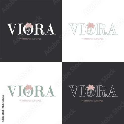 Floral logo