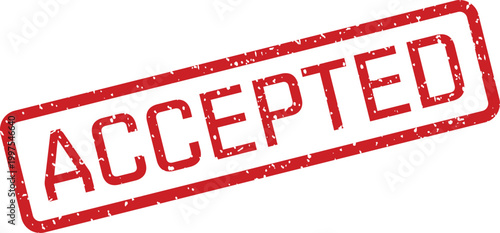 A vibrant red rubber stamp with the word ACTIVATED clearly visible in a distressed texture