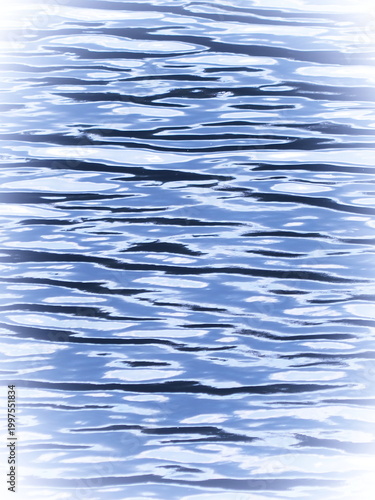 背景素材　水面の波
