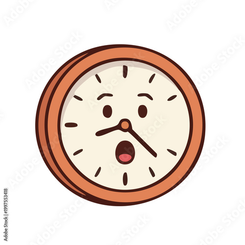 clock cute kawaai
