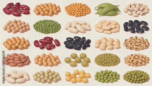 Assorted colorful veggie spring rolls on a plate with dipping sauce Vector