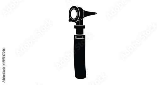 medical otoscope silhouette high quality professional detailed modern elegant stylish clean