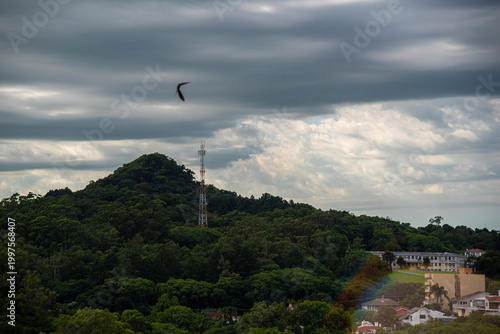 urban landscape of Santa Maria RS, southern Brazil.