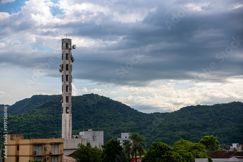 urban landscape of Santa Maria RS, southern Brazil.