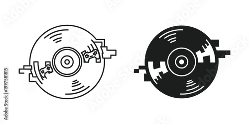 Comparison of a standard brake disc and a drilled brake disc for automotive use