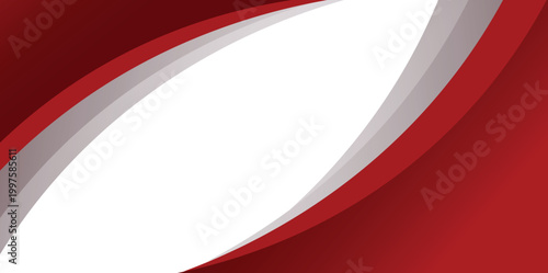 red gray abstract wave background for corporate banner, business presentation, poster, journal cover. eps 10