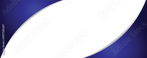 Colorful Gradient Corner Design with Gold Outline Vector Illustration