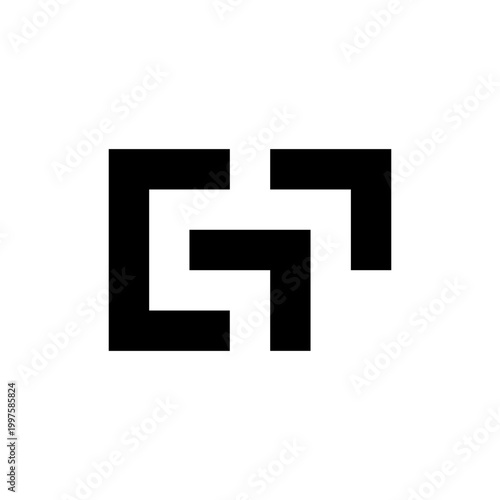 Letter C or G arrow creative logo design