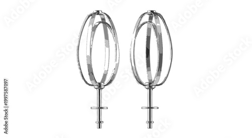 Stainless Steel Kitchen Whisks Set, Culinary Tools for Mixing and Blending