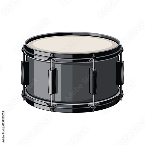 drum isolated on white background