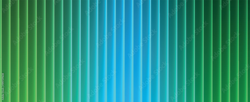Obraz premium Reeded ripple texture background, translucent glass gradient with gentle stripe relief. Diffused optical spectrum, airy pastel field, iridescent