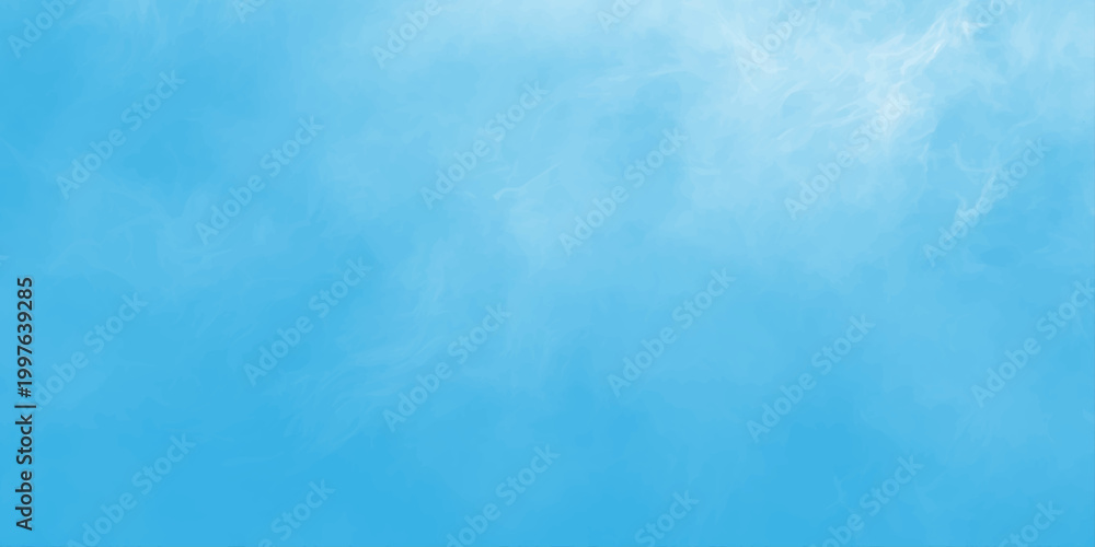 Fototapeta premium A bright blue sky landscape features white clouds and an abstract nature texture, creating a clear summer wallpaper pattern with a light weather air color