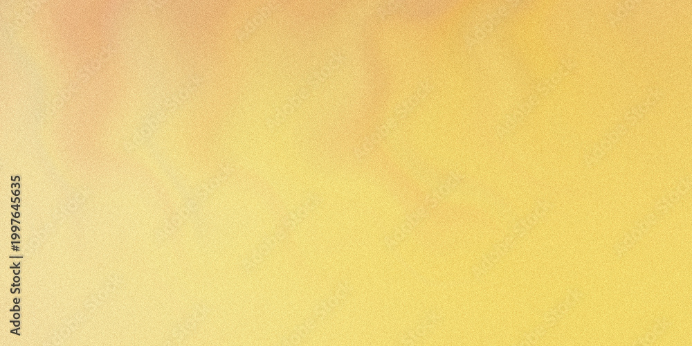 Fototapeta premium Abstract bright yellow and orange gradient with grainy texture