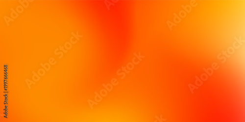 Abstract gradient background of glossy red and yellow colors. beauty curved shape composition illustration art for banner, poster, brochure, digital, web, page, surface, decoration, advertising