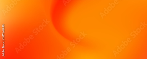 Abstract gradient background of glossy red and yellow colors. beauty curved shape composition illustration art for banner, poster, brochure, digital, web, page, surface, decoration, advertising