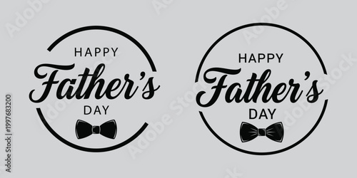  Fathers Day. Happy fathers day card. Editable vector design.