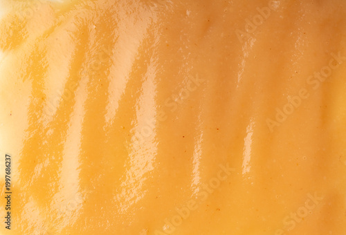 Bild auf Leinwand Applesauce texture, fruit puree, apple sauce