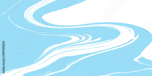 Abstract blue artistic pattern background with fluid wave and unique graphic design