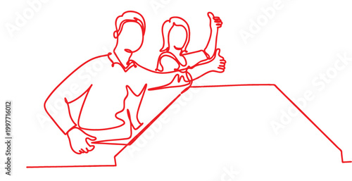 People are taking photo