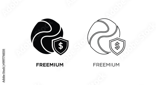 Freemium Models: Boost Conversions with Secure & Scalable Plans Vector