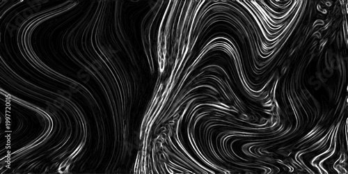 Detailed monochrome abstract texture with intricate swirling lines and organic flow for sophisticated backgrounds and graphic design