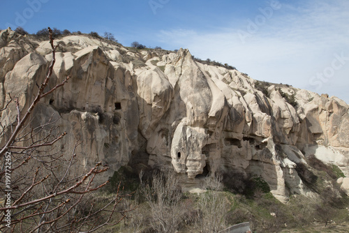 Tableau sur toile Horse Stable in Cappadocia