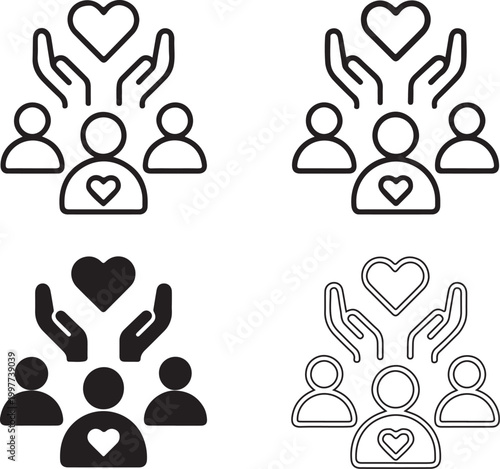 International Volunteer Day Poster Design, international volunteer day poster design icon, international volunteer day poster design vector, global charity, social awareness, volunteer campaign