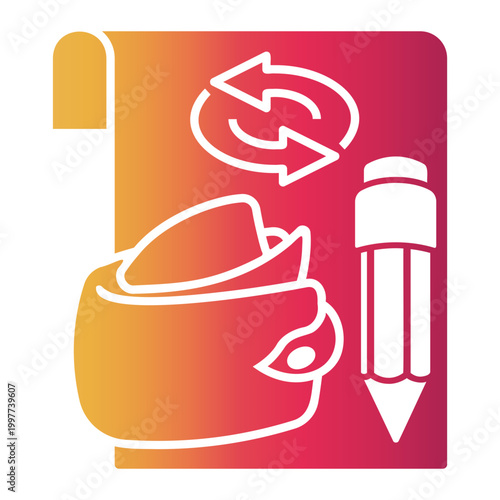 expense Gradient icon