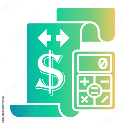 abacus Gradient icon