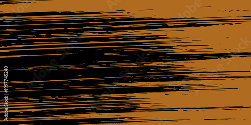 Yellow digital noise on a dark background. Wallpaper glitch texture. Vector illustration.
