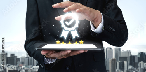 Fotografie Certified products meet quality standards through assurance processes, verified compliance, and trusted milestones for market confidence