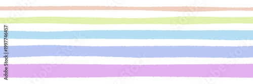 Colorful Torn Paper Stripes Ideal for Crafting, Scrapbooking, and Design Projects