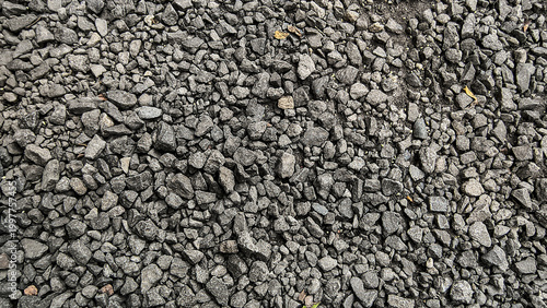 Fotografie A detailed, close-up, overhead view of a textured surface covered in small, dark