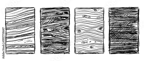 plywood , chalk texture vector set