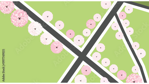 Modern Urban Landscape Design Elements for City Planning & Real Estate Development