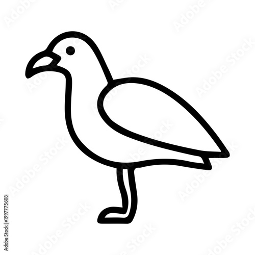 Bird Outline Icon