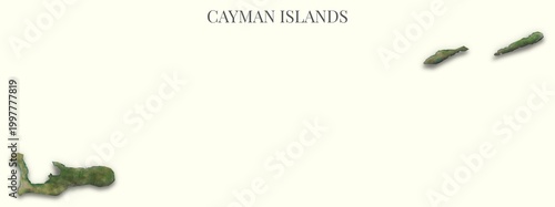 Canvastavla Cayman Islands terrain map