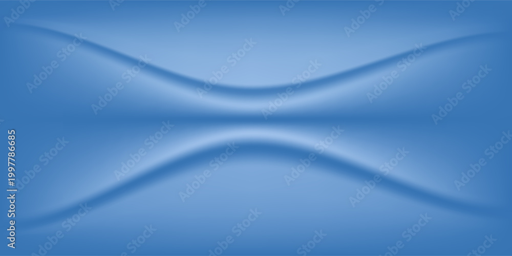 Obraz premium Blue gradient background banner with copy space, place for product advertisement, text, etc.