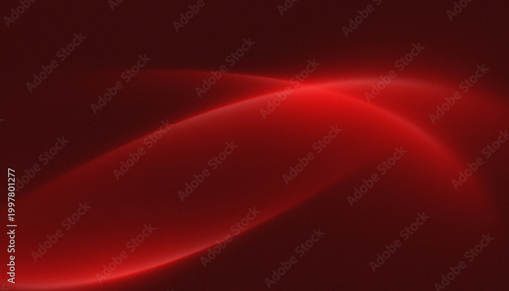 Obraz premium Abstract red light background with lines, grainy gradient noise texture. 