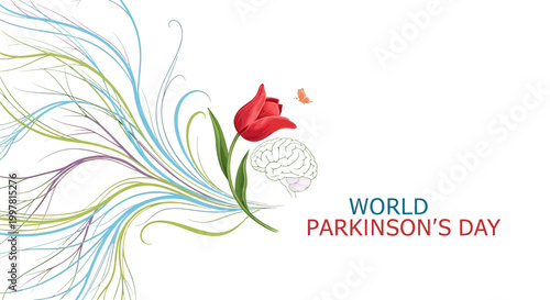 World Parkinsons Day awareness campaign logo.