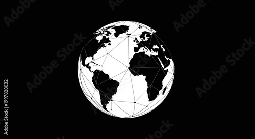 Foto Globe Earth Planet World Map.