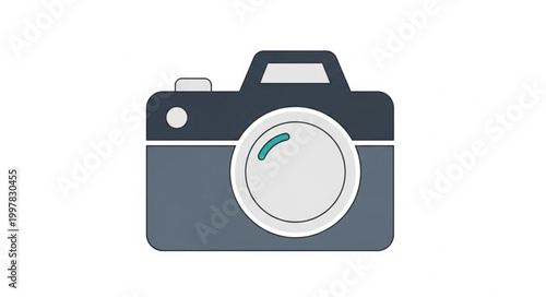 digital camera isolated on white