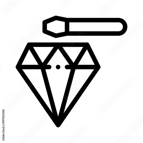 jewelry line icon