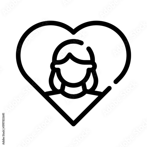 profile icon line icon