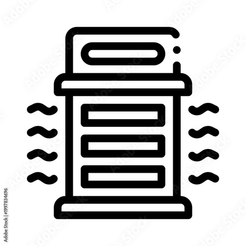 vent line icon