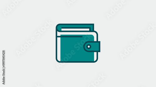 Blue folder icon and vector file with lock symbol for business document technology in a web design office set