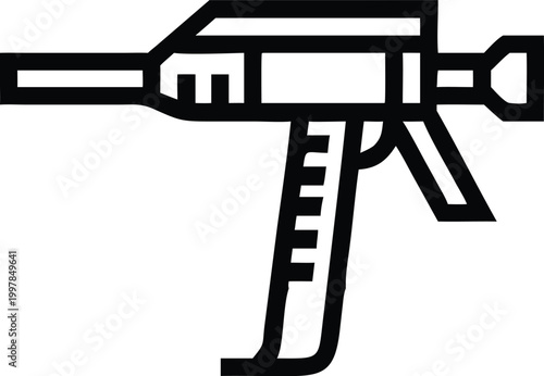 Professional sealant or foam applicator gun essential for construction and insulation projects