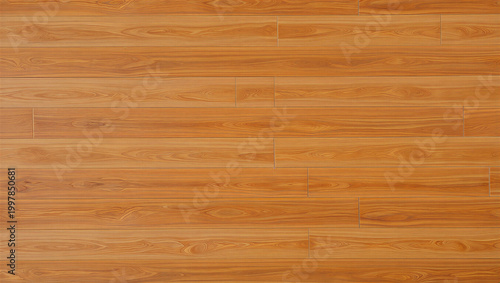 Bild auf Leinwand Light brown laminated wood flooring planks surface texture pattern with flooring