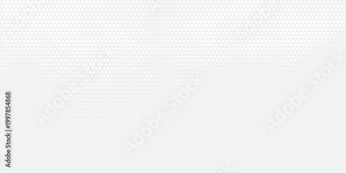 Bild auf Leinwand Dot white gray wave light technology texture background
